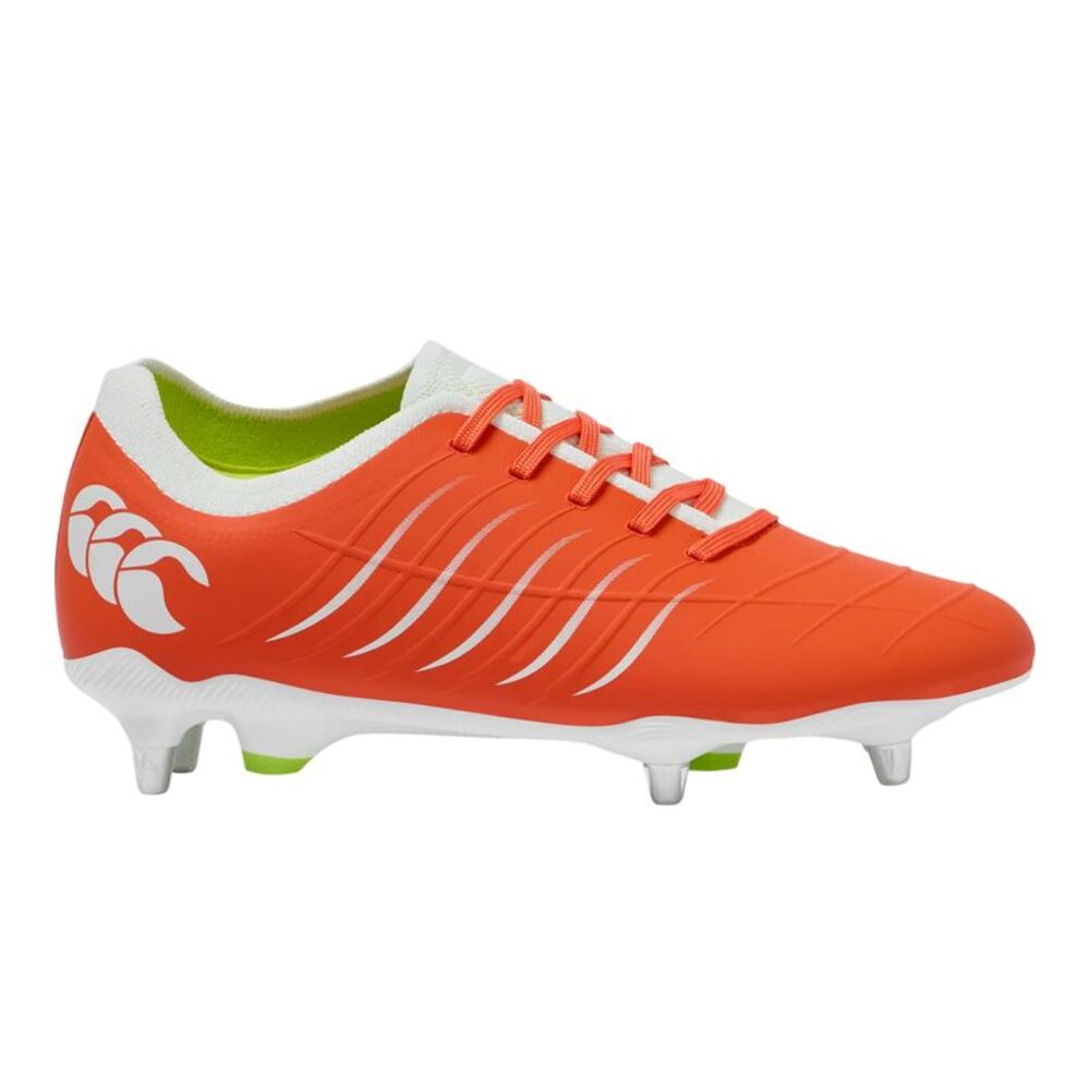 Canterbury Mens Phoenix 2.0 Pro Soft Ground Rugby Boots / Tangerine Tango